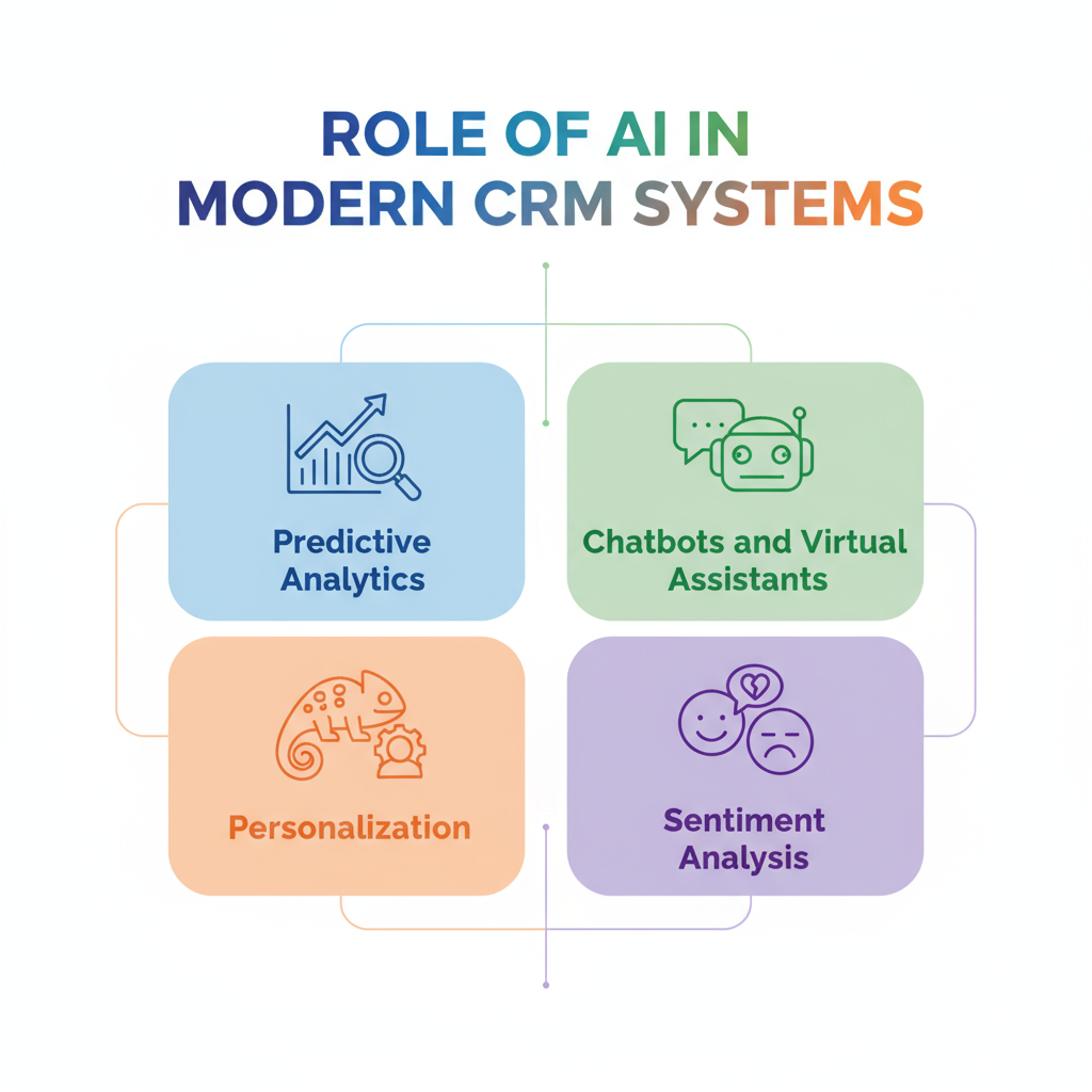 Role of AI in modern CRM systems